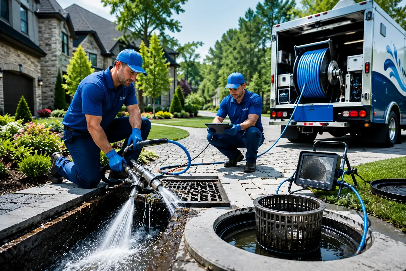 Local outdoor drain cleaning professionals in Pilot Mountain, NC